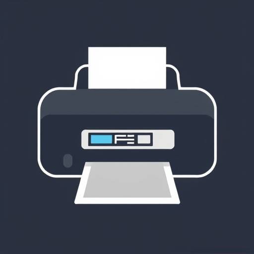 Icon representing print design service