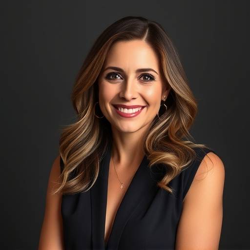 Portrait of Isabella Rossi, CEO of Bella Moda